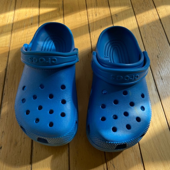 Crocs Classic Clog Shoes Big Kids Bright Blue - Picture 3 of 7